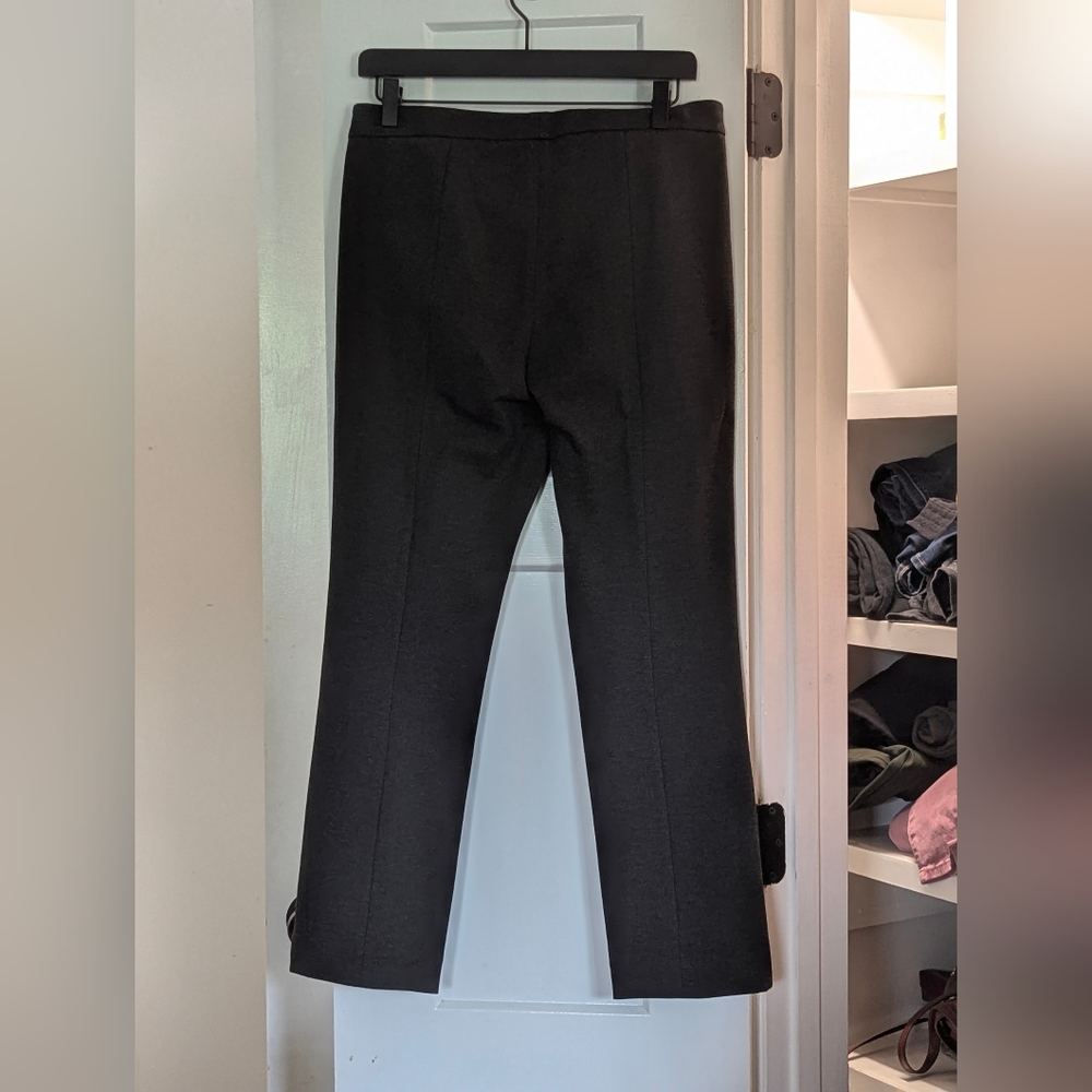 Vince Dark Gray Dress Pants Straight Leg Formal Trousers Sz 10 Leggings Nice - Picture 2 of 3